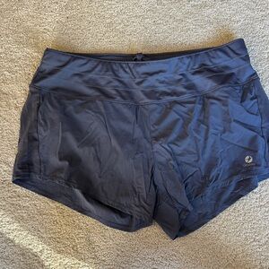 Oiselle Dark Blue Athletic Shorts